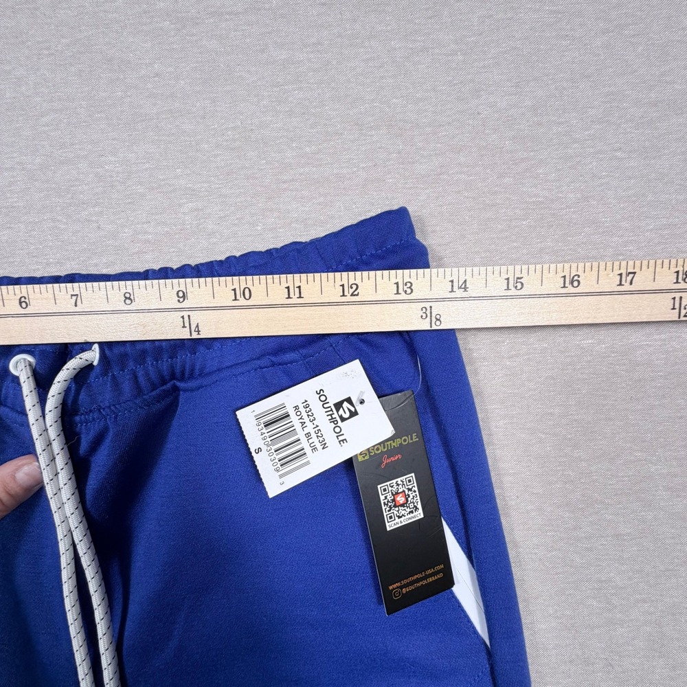 Southpole Mens Junior Jogger Sweatpants Royal Blue Colorblock 19323-1523N Small - Picture 4 of 9